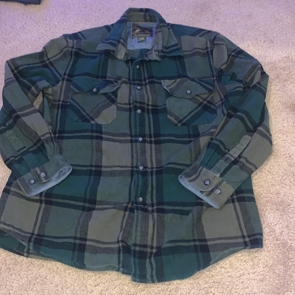 Anchorage Green Flannel